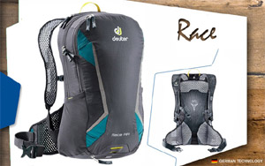 Рюкзак NW Deuter Race Air | 4331 graphite-petrol Рюкзак NW Deuter Race Air | 4331 graphite-petrol