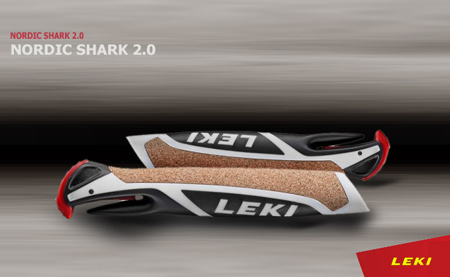  LEKI Nordic Shark 2.0 | 2  Black - White