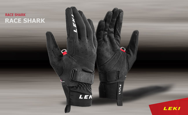  	 Leki Nordic Race Shark | Black