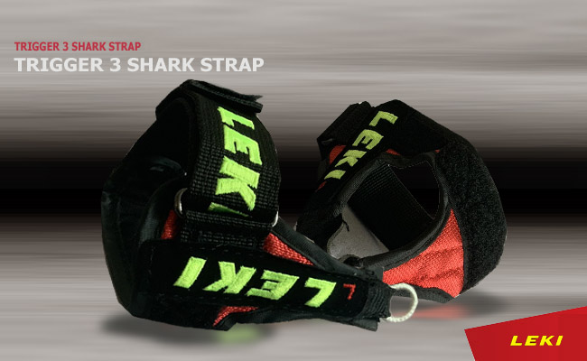 	   Leki | Trigger 3 Shark Strap RED   