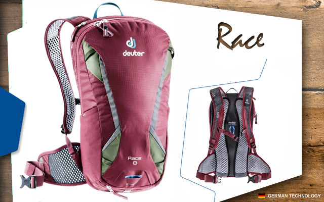  NW Deuter Race 8 | 5206 maron-khaki