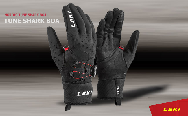 Leki Nordic Tune Shark Boa | black